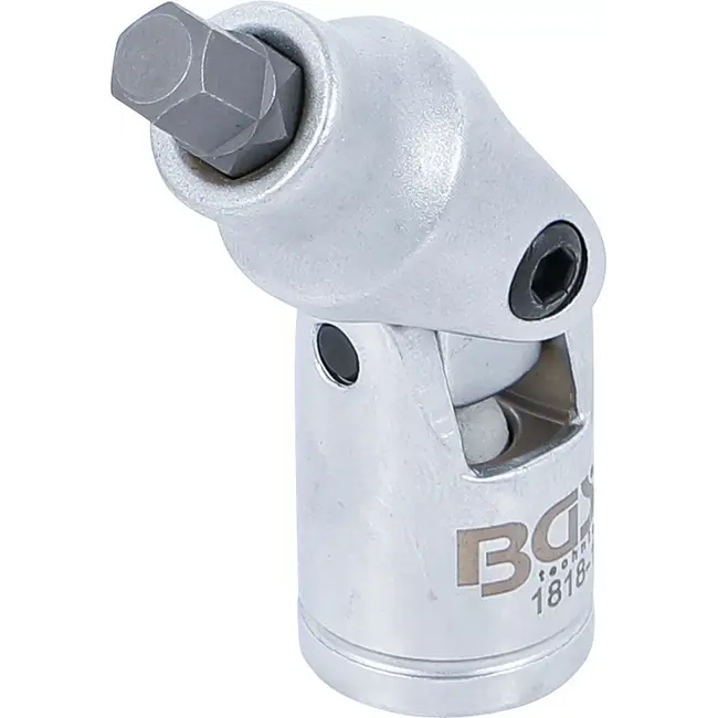 BGS Cardan dopsleutelbit - 3/8" - binnenzeskant 7 mm