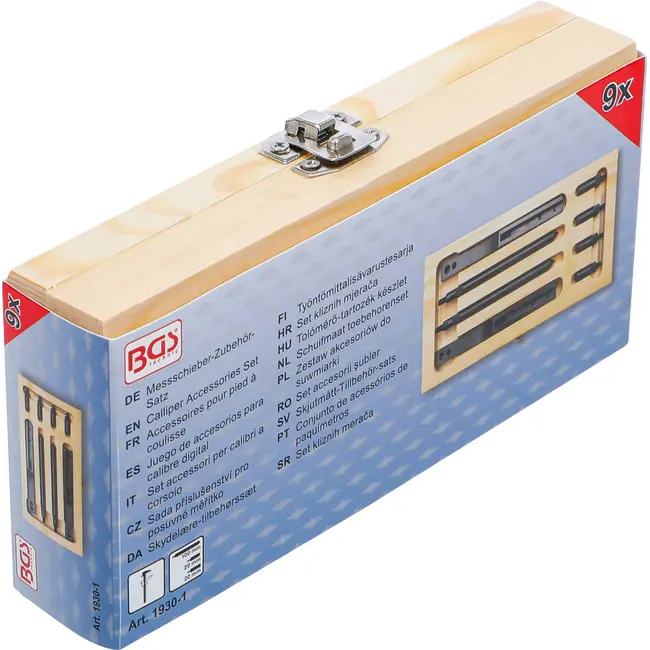BGS Schuifmaat toebehorenset