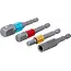 BGS Adapterset voor boormachines 4-delig – 1/4", 3/8", 1/2" en zeskant 1/4"