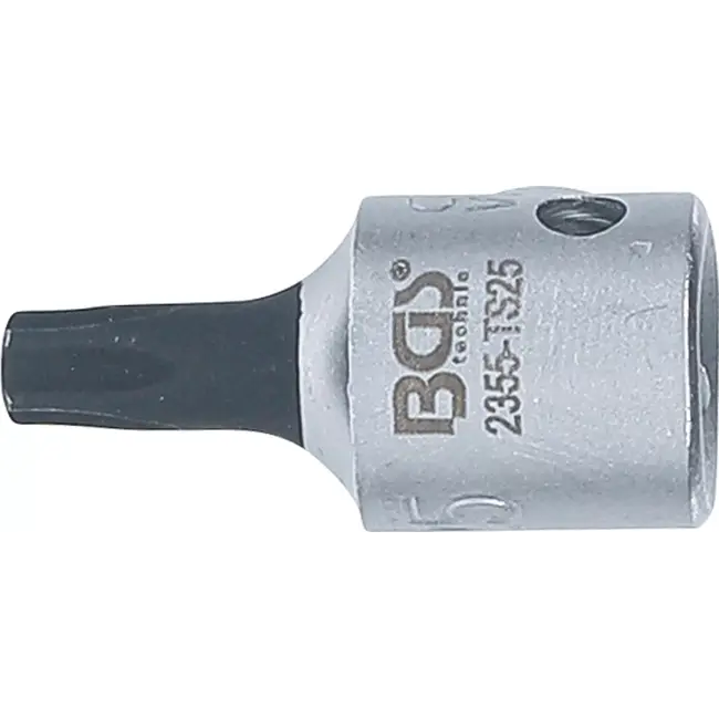 BGS Dopsleutelbit - 1/4" - TS-profiel (voor Torx-plus) met boring TS25
