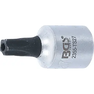 BGS technic Dopsleutelbit - 1/4" - TS-profiel (voor Torx-plus) met boring TS27