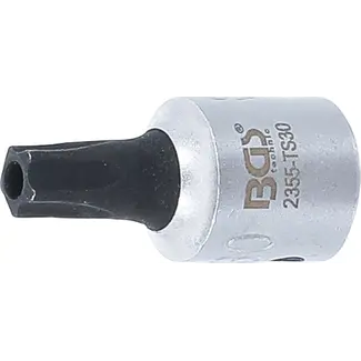 BGS Dopsleutelbit - 1/4" - TS-profiel (voor Torx-plus) met boring TS30