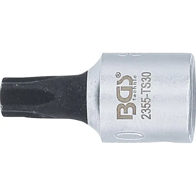 BGS Dopsleutelbit - 1/4" - TS-profiel (voor Torx-plus) met boring TS30