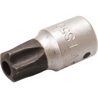 BGS technic Dopsleutelbit - 1/4" - TS-profiel (voor Torx-plus) met boring TS50