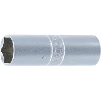 BGS BougieDopsleuteldop zeskant - met dunne wand - 1/2" - 16 mm