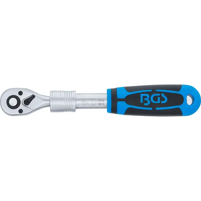 BGS Ratelsleutel, uittrekbaar - 1/4" - 190 - 225 mm