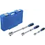 BGS Ratelsleutel-set - uittrekbaar - 1/4" - 3/8" - 1/2" - 3 delig