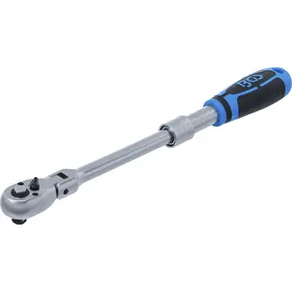 BGS technic Ratel kniesleutel, uittrekbaar - 3/8" - 260 - 365 mm