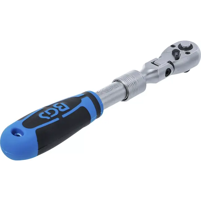 BGS Ratel kniesleutel, uittrekbaar - 3/8" - 260 - 365 mm