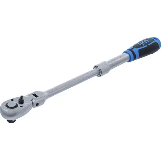 BGS technic Ratel kniesleutel, uittrekbaar - 1/2" - 350 - 490 mm