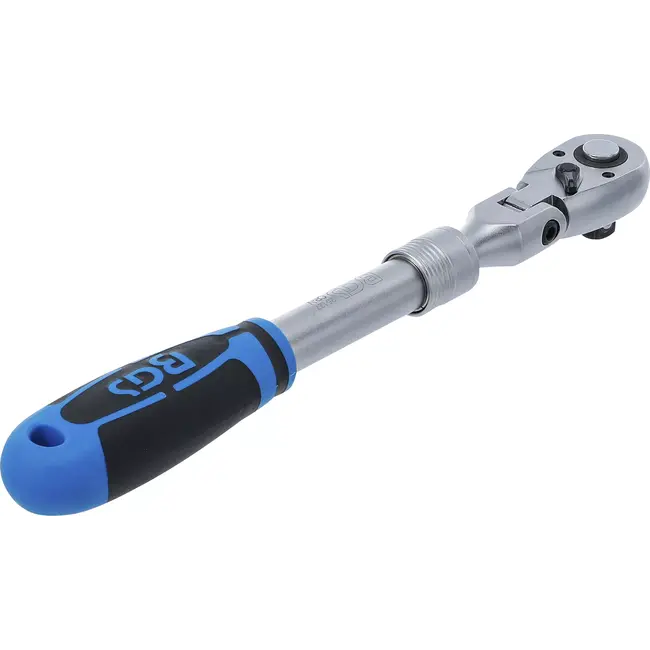 BGS Ratel kniesleutel, uittrekbaar - 1/2" - 350 - 490 mm