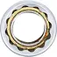 BGS Cardan bougieDopsleuteldop twaalfkant - 3/8" - 14 mm