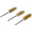 BGS Messingborstel - 17 mm - 1/4" - 3 delig