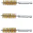 BGS Messingborstel - 17 mm - 1/4" - 3 delig