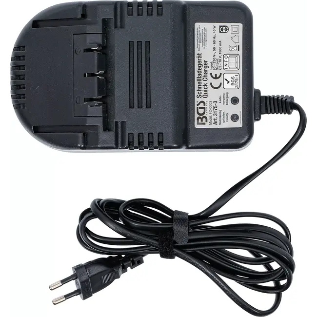 BGS Oplader - voor accu-vetpers BGS 3175