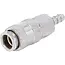 BGS Lucht snelkoppeling met 8 mm slangpilaar