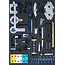BGS Motorafstelset - voor Fiat, Alfa, Lancia, Opel, Suzuki, Ford