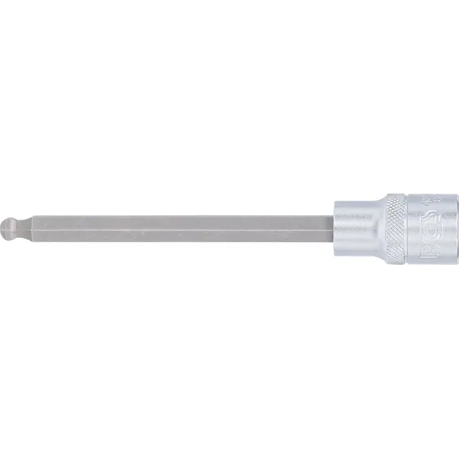 BGS Dopsleutelbit - lengte 140 mm - 1/2" - binnenzeskant met kogelkop 7 mm