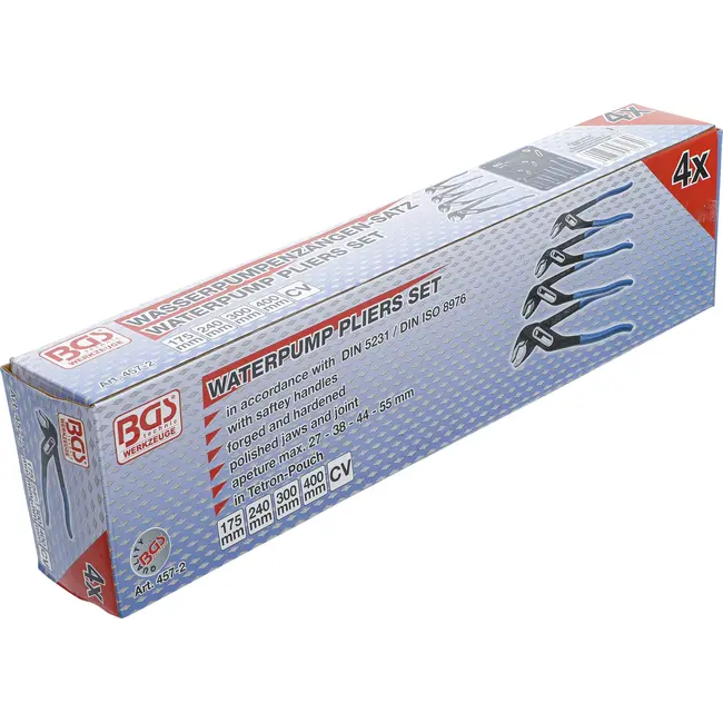 BGS Waterpomptangset - 4 delig