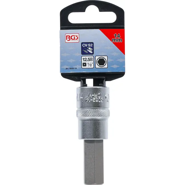BGS Dopsleutelbit - 1/2" - binnenzeskant 14 mm