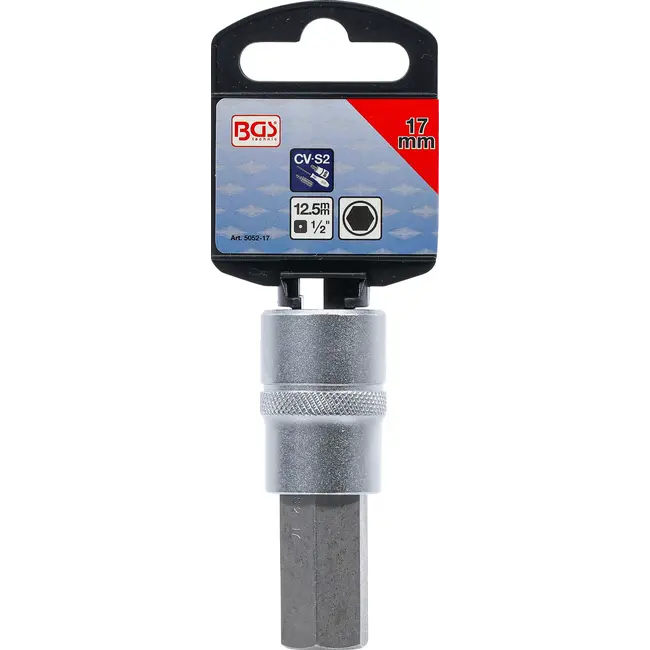 BGS Dopsleutelbit - 1/2" - binnenzeskant 17 mm