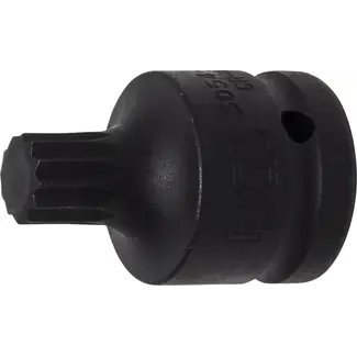 BGS Kracht dopsleutelbit - lengte 55 mm - 3/4" - veeltand (voor XZN) M16