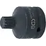 BGS Kracht dopsleutelbit - lengte 55 mm - 3/4" - veeltand (voor XZN) M18