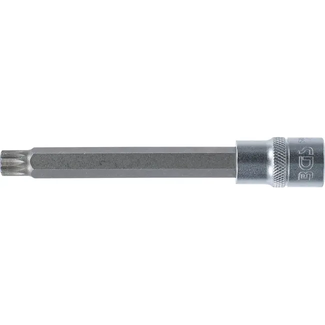 BGS Dopsleutelbit - lengte 140 mm - 1/2" - veeltand (voor XZN) M12