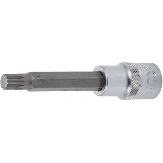 BGS technic Dopsleutelbit - lengte 100 mm - 1/2" - veeltand (voor XZN) M9