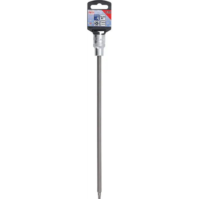 BGS Dopsleutelbit - lengte 300 mm - 1/2" - Torx met boring T30