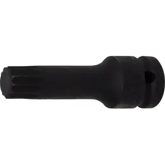 BGS technic Kracht dopsleutelbit - lengte 78 mm - 1/2" - veeltand (voor XZN) M16