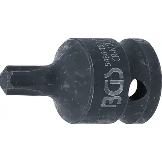BGS technic Kracht dopsleutelbit - lengte 42 mm - 1/2" - Torx T50