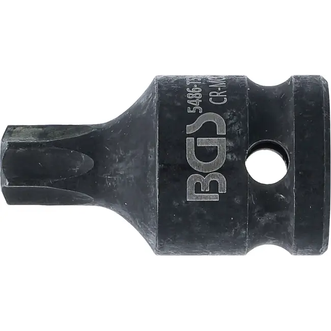 BGS Kracht dopsleutelbit - lengte 42 mm - 1/2" - Torx T55