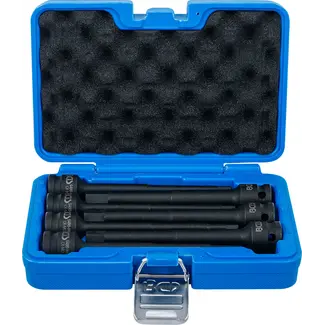 BGS technic Kracht dopsleutelbitset - lengte 150 mm - 1/2" - binnenzeskant 5 - 14 mm - 7 delig