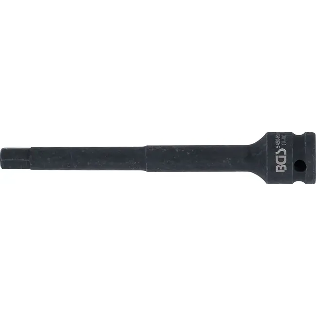 BGS Kracht dopsleutelbit - lengte 150 mm - 1/2" - binnenzeskant 10 mm