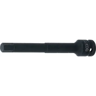 BGS technic Kracht dopsleutelbit - lengte 150 mm - 1/2" - binnenzeskant 12 mm