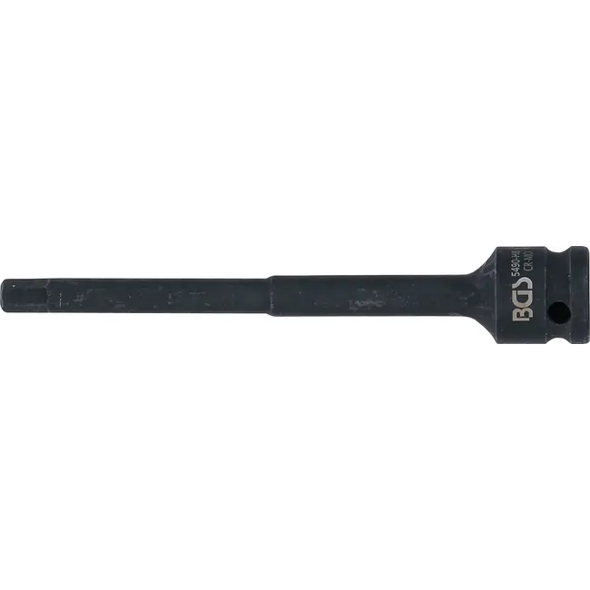 BGS Kracht dopsleutelbit - lengte 150 mm - 1/2" - binnenzeskant 8 mm