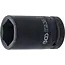BGS Kracht Dopsleuteldop zeskant, diep - 1" - 36 mm