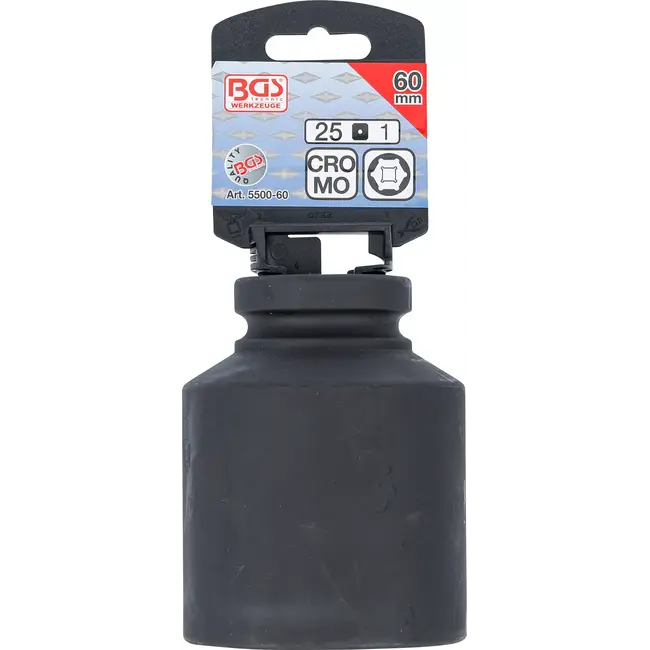 BGS Kracht Dopsleuteldop zeskant, diep - 1" - 60 mm