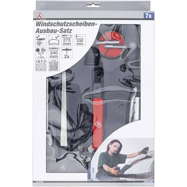 BGS Autoruit uitbouwset - 7 delig