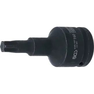 BGS Kracht dopsleutelbit - lengte 100 mm - 3/4" - Torx T60