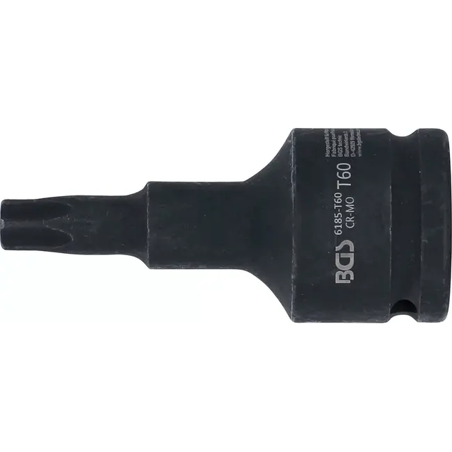 BGS Kracht dopsleutelbit - lengte 100 mm - 3/4" - Torx T60