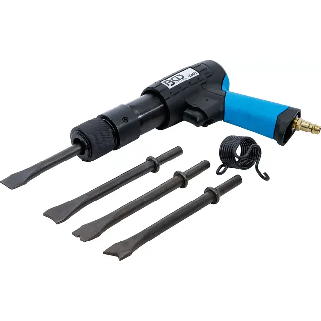 BGS Perslucht-beitelhamerset - met snelwisselhouder - 10 mm