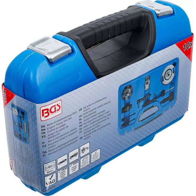 BGS Motorafstelset - voor VAG 2.7, 3.0 TDI