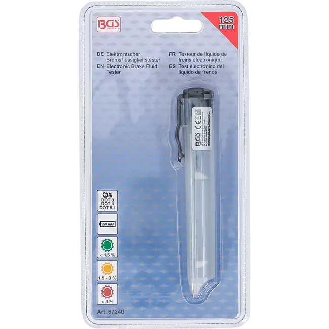 BGS Remvloeistoftester elektronisch