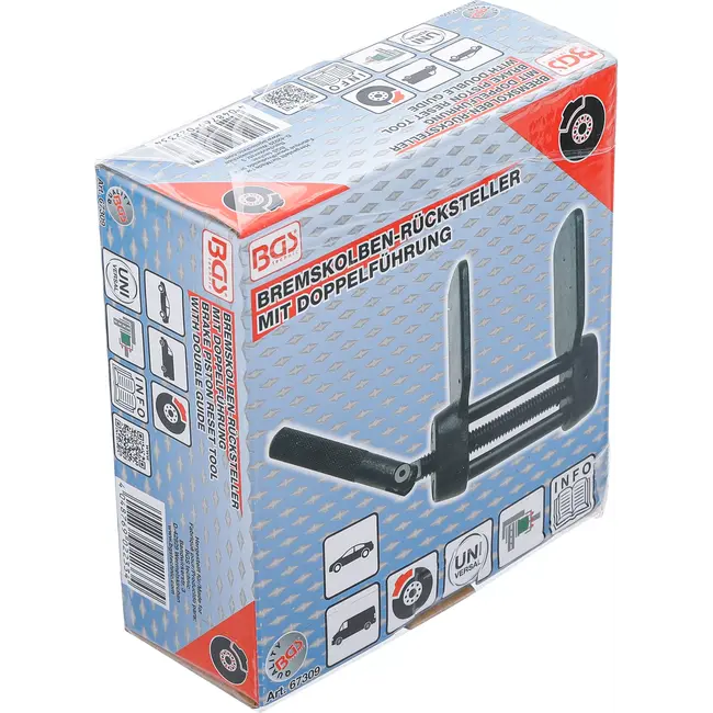 BGS Remzuiger terugsteller met dubbele geleiding - universeel