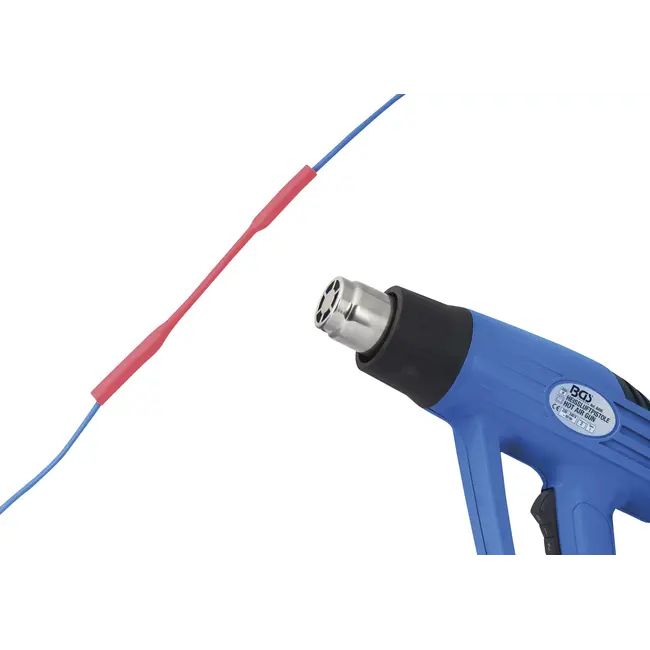 BGS Krimpkous-box - rood - Ø 8 mm - 5 m