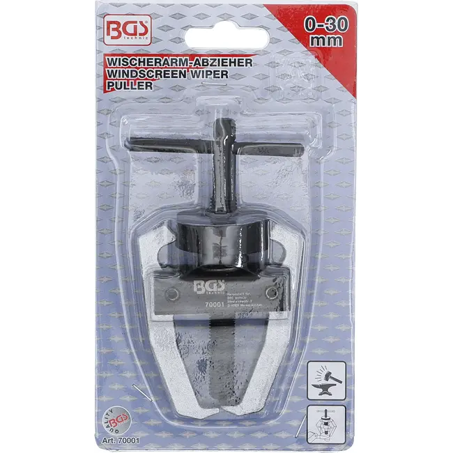 BGS Poolklemmen-, wisserarmtrekker, 2 armen