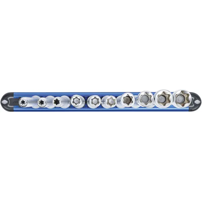 BGS Doppenset E-profiel - XXL - 3/8" - E6-E20 - 10 delig