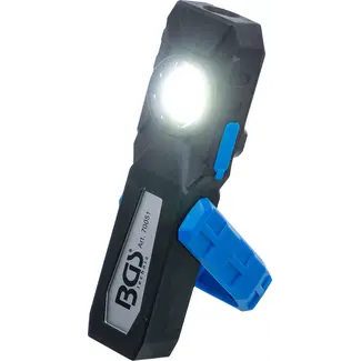 BGS technic COB-LED looplamp met magneet en ophanghaak - uitklapbaar